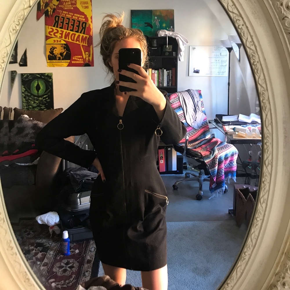 Andrea Jovine zip up dress